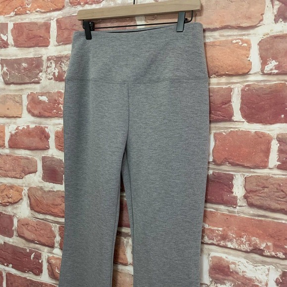 Anthropologie Cynthia Rowley Pants Women's Large Gray Stretchy Wide Leg Casual - Picture 3 of 9